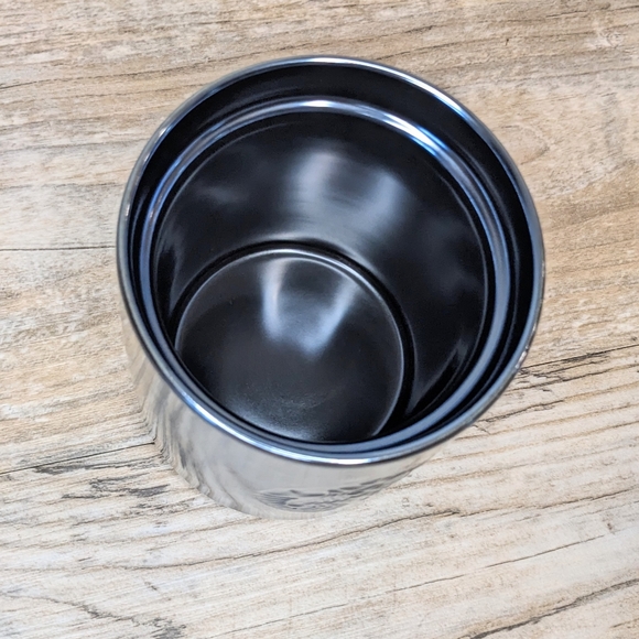 Starbucks 2022 IRIDESCENT BLUE 8 0Z. CERAMIC Double Wall Tumbler SHORT MUG - Picture 3 of 5